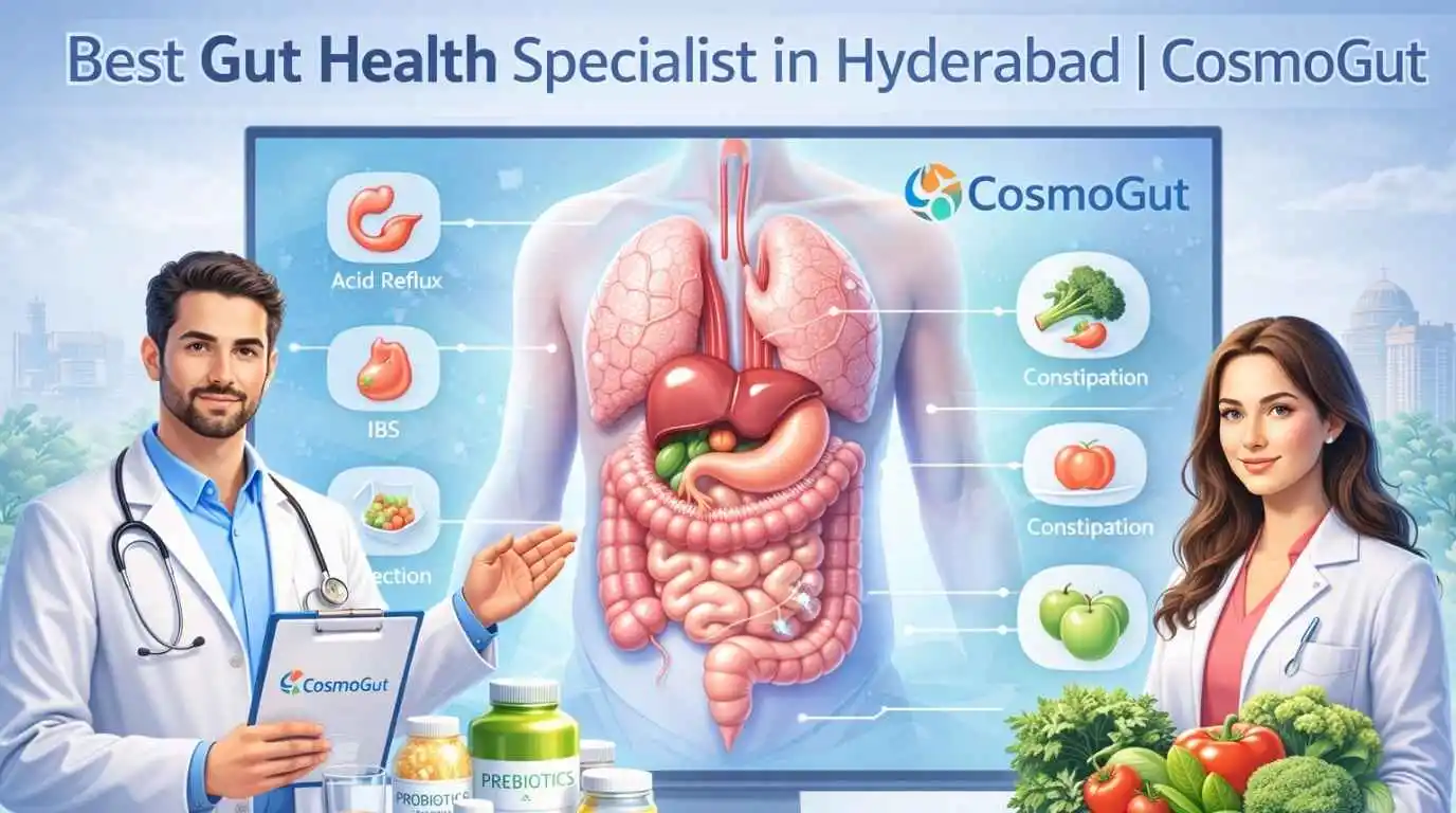 Best Gut Health Specialist in Hyderabad | CosmoGut