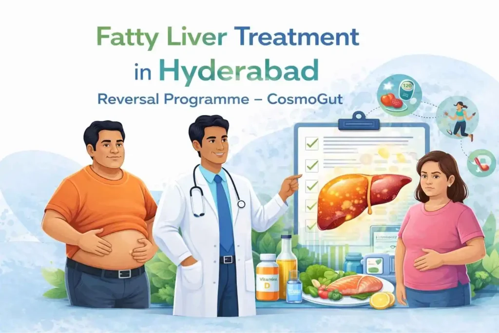 Fatty Liver Treatment in Hyderabad | Reversal Programme – CosmoGut