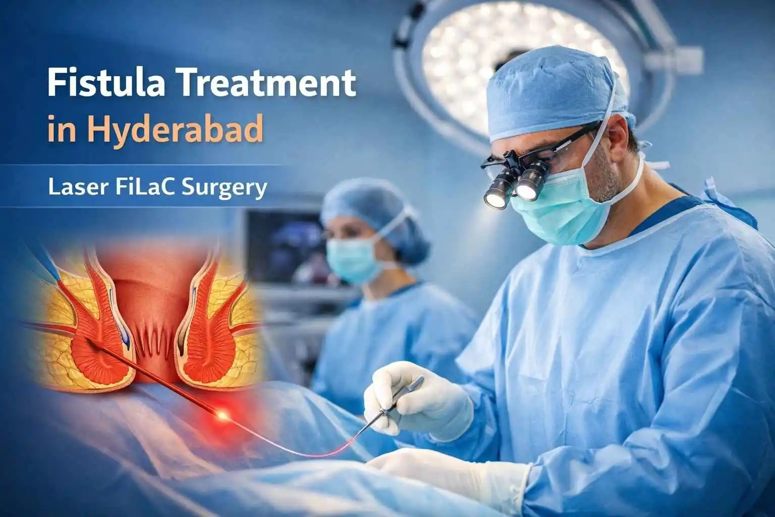 Fistula Treatment in Hyderabad | Laser FiLaC Surgery – CosmoGut