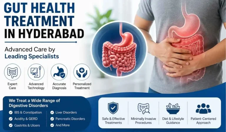 Gut Health Treatment in Hyderabad – Advanced Care by Leading Specialists